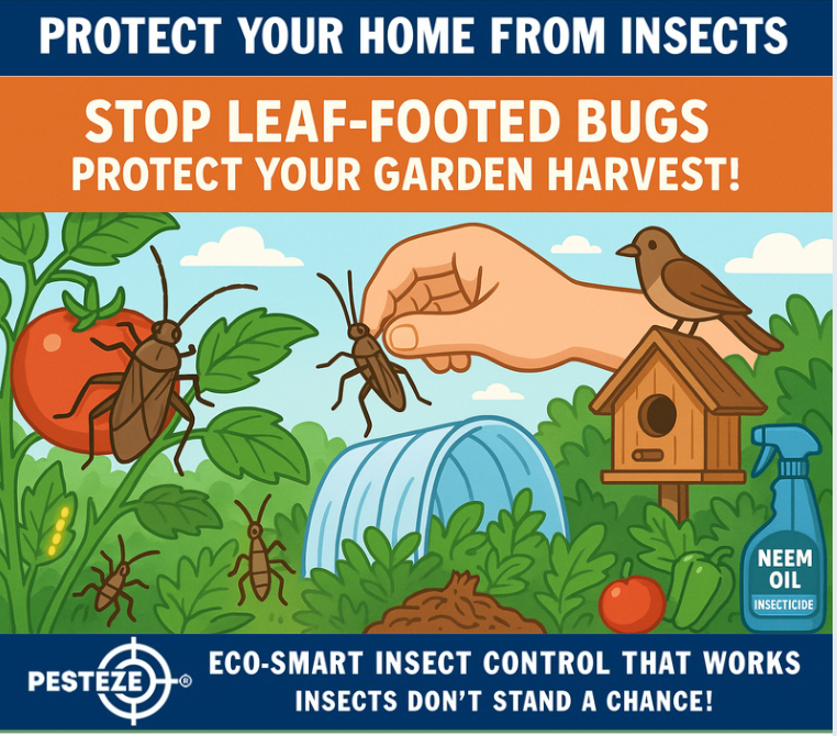 STOP LEAF-FOOTED BUGS – PROTECT YOUR GARDEN HARVEST!