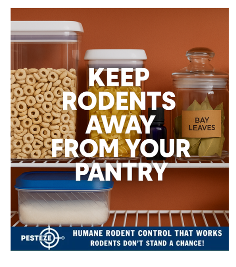 HOW TO KEEP RODENTS AWAY FROM YOUR PANTRY