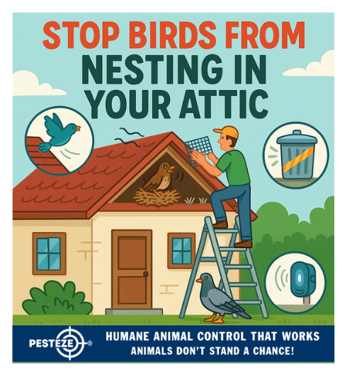 HOW TO STOP BIRDS FROM NESTING IN YOUR ATTIC