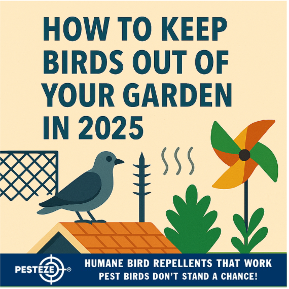 HOW TO KEEP BIRDS OUT OF YOUR GARDEN IN 2025