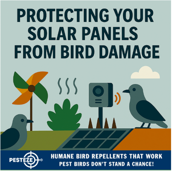PROTECTING YOUR SOLAR PANELS FROM BIRD DAMAGE