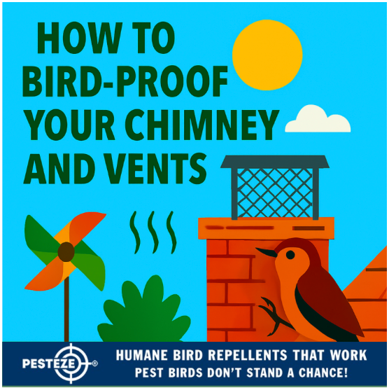 HOW TO BIRD-PROOF YOUR CHIMNEY AND VENTS