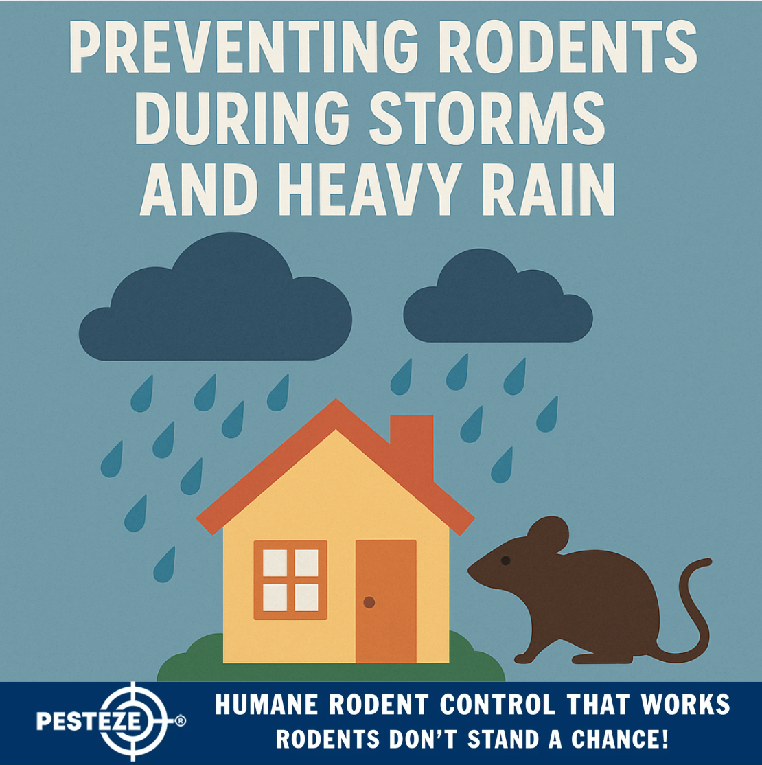 PREVENTING RODENTS DURING STORMS AND HEAVY RAIN