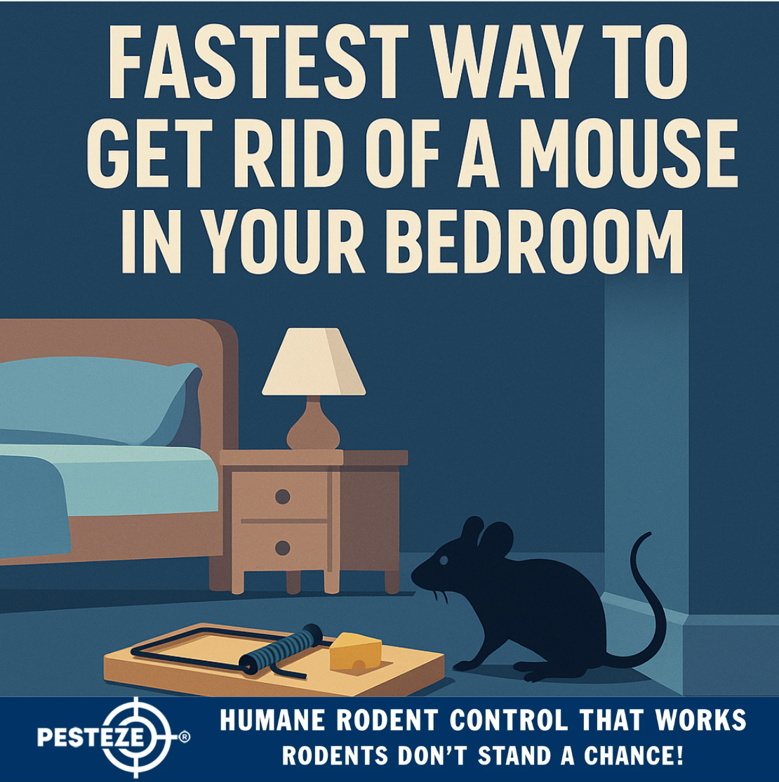FASTEST WAY TO GET RID OF A MOUSE IN YOUR BEDROOM