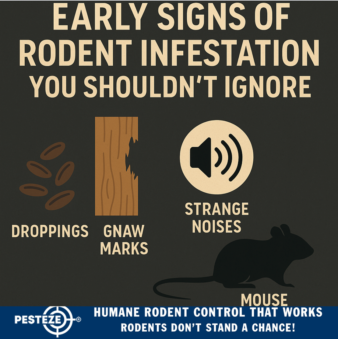 EARLY SIGNS OF RODENT INFESTATION YOU SHOULDN’T IGNORE
