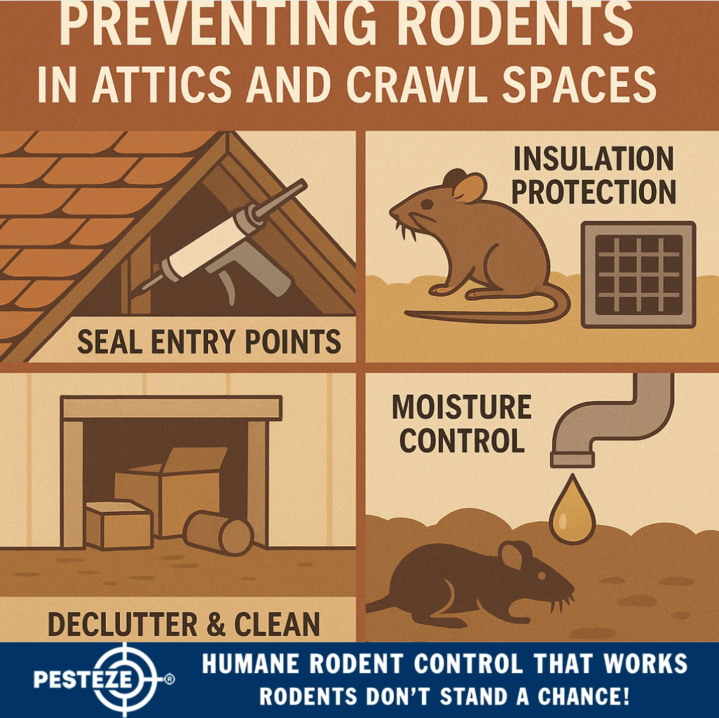 PREVENTING RODENTS IN ATTICS AND CRAWL SPACES