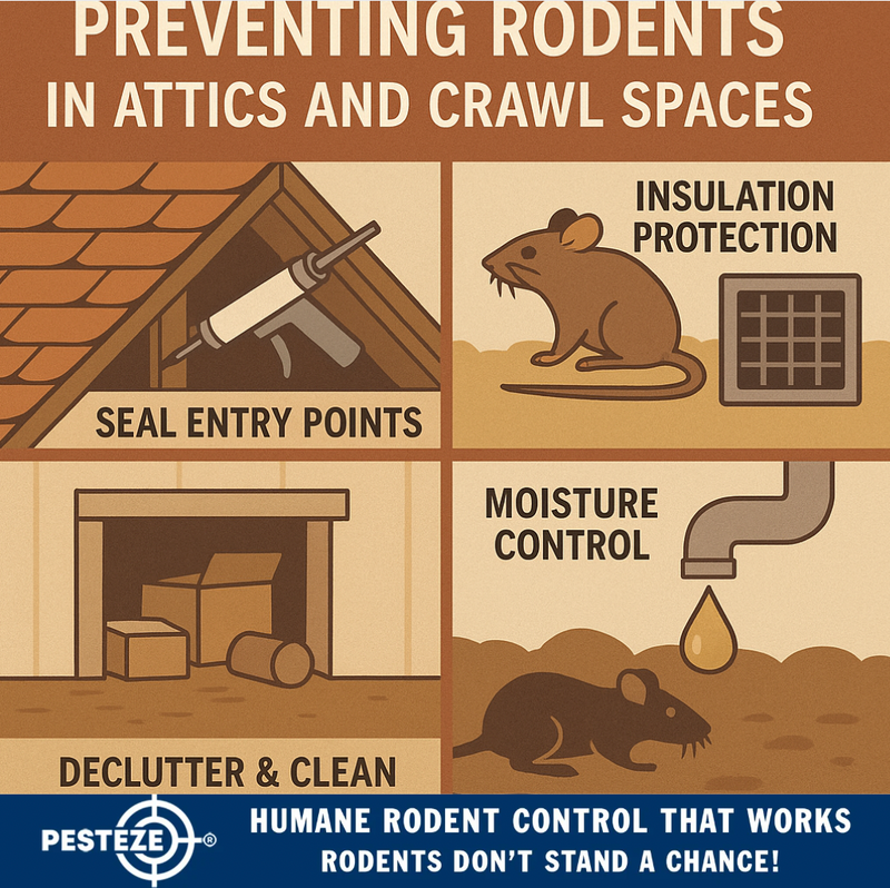 PREVENTING RODENTS IN ATTICS AND CRAWL SPACES - Pesteze