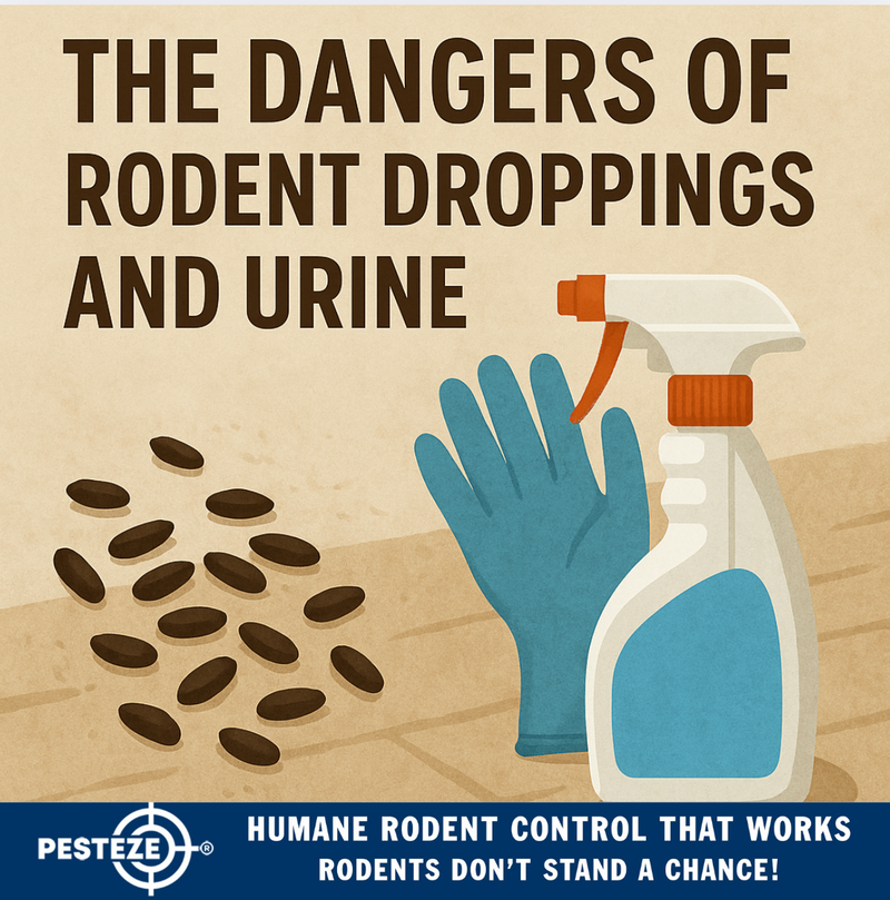 Rodent Urine Puddle Example THE DANGERS OF RODENT DROPPINGS AND URINE - Pesteze