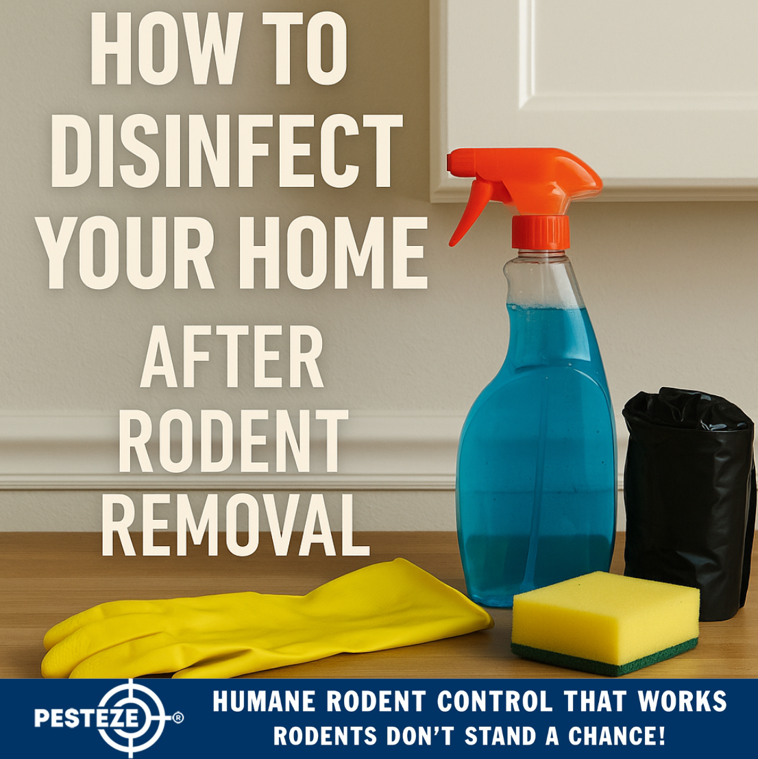 HOW TO DISINFECT YOUR HOME AFTER RODENT REMOVAL