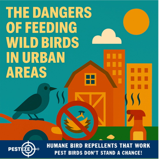 THE DANGERS OF FEEDING WILD BIRDS IN URBAN AREAS