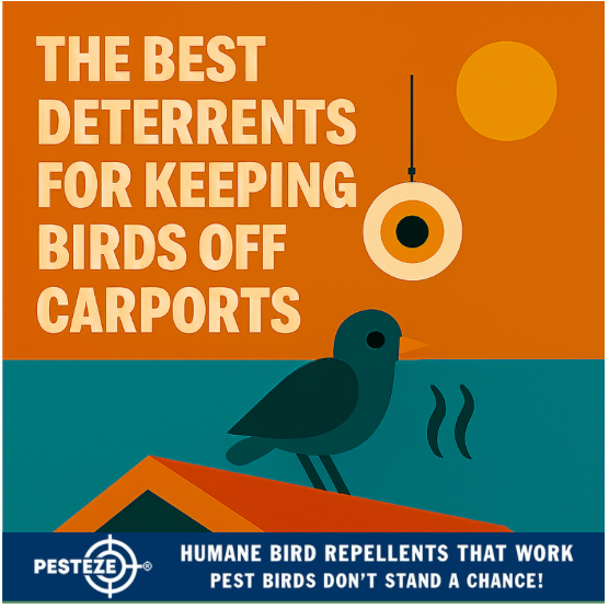 THE BEST DETERRENTS FOR KEEPING BIRDS OFF CARPORTS