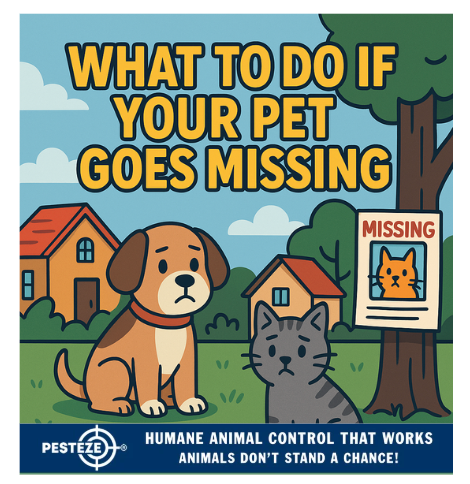 WHAT TO DO IF YOUR PET GOES MISSING