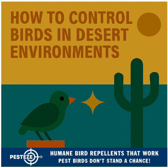 HOW TO CONTROL BIRDS IN DESERT ENVIRONMENTS
