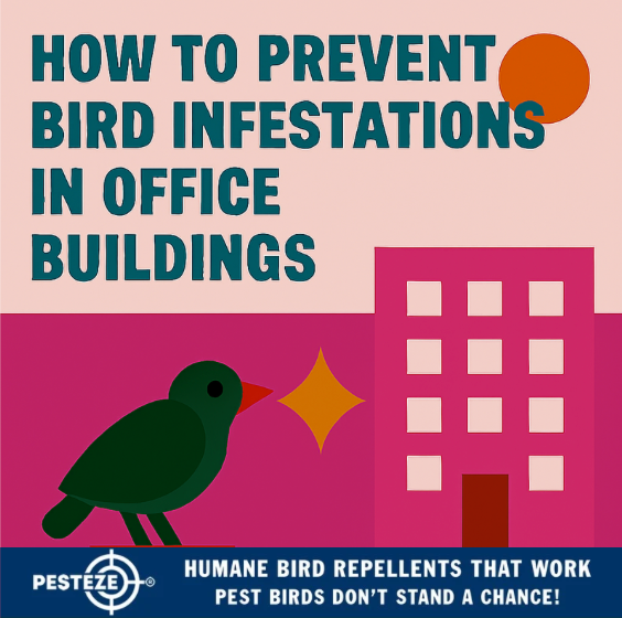 HOW TO PREVENT BIRD INFESTATIONS IN OFFICE BUILDINGS