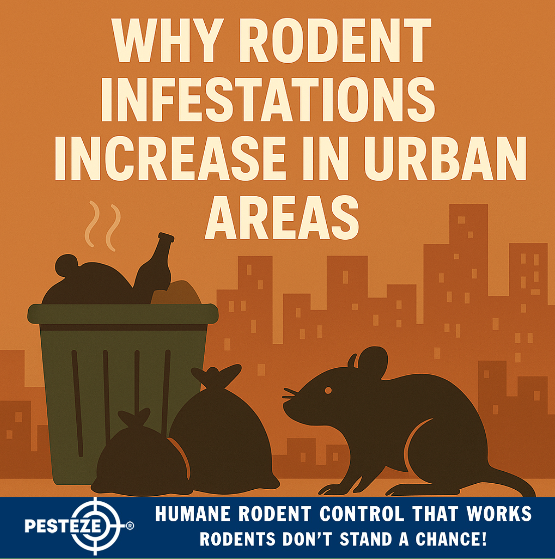 WHY RODENT INFESTATIONS INCREASE IN URBAN AREAS