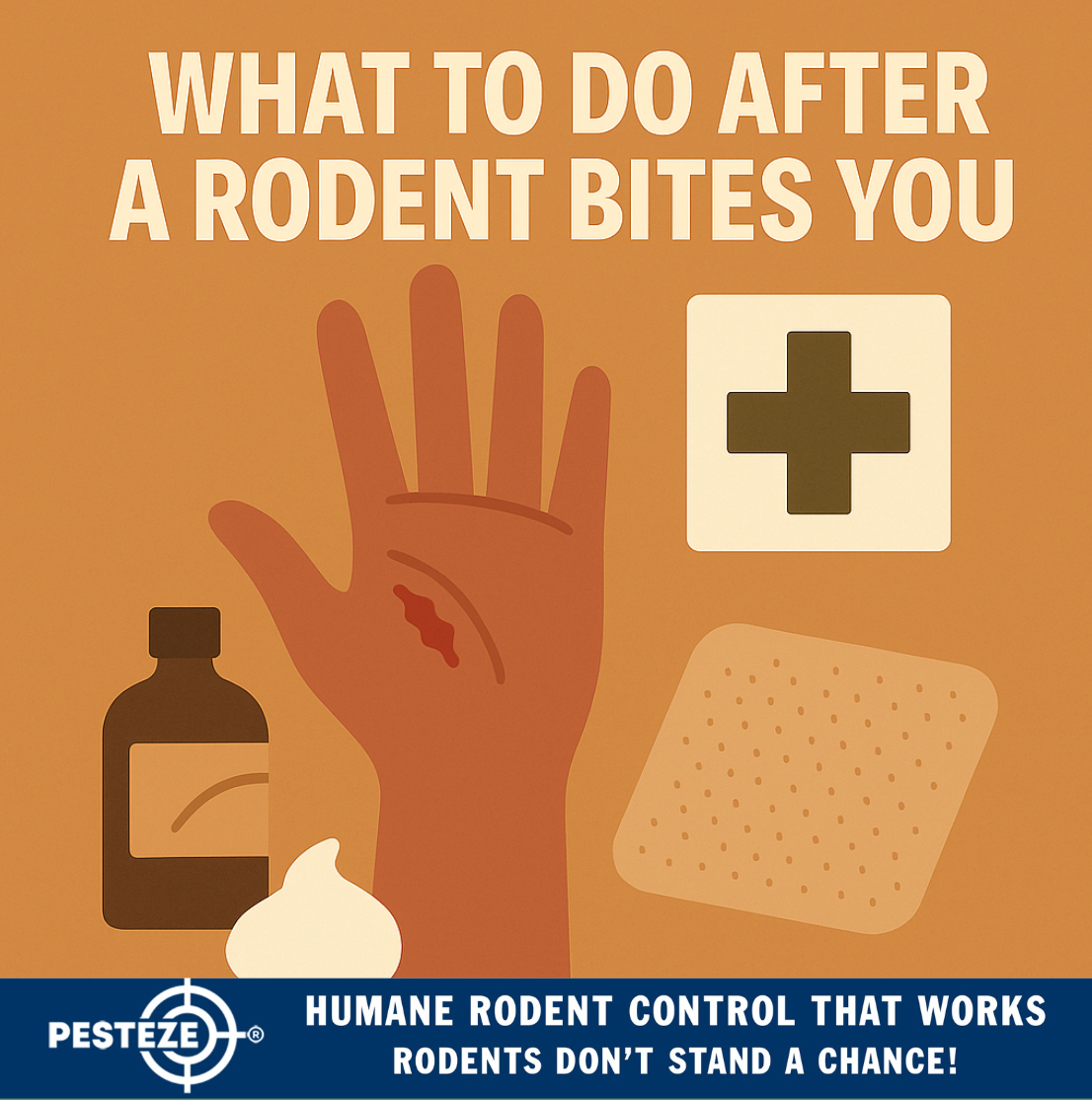 WHAT TO DO AFTER A RODENT BITES YOU