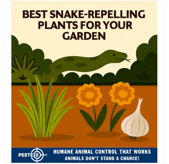 BEST SNAKE-REPELLING PLANTS FOR YOUR GARDEN