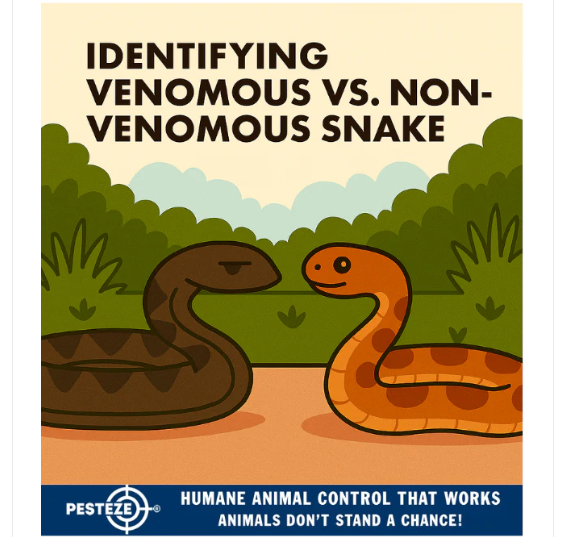 IDENTIFYING VENOMOUS VS. NON-VENOMOUS SNAKES