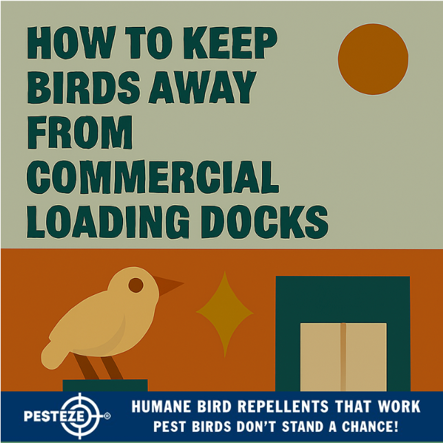 HOW TO KEEP BIRDS AWAY FROM COMMERCIAL LOADING DOCKS