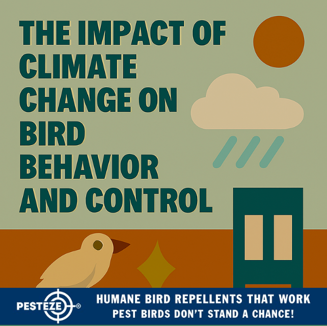 THE IMPACT OF CLIMATE CHANGE ON BIRD BEHAVIOR AND CONTROL