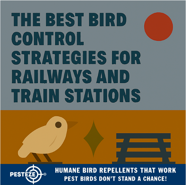 THE BEST BIRD CONTROL STRATEGIES FOR RAILWAYS AND TRAIN STATIONS