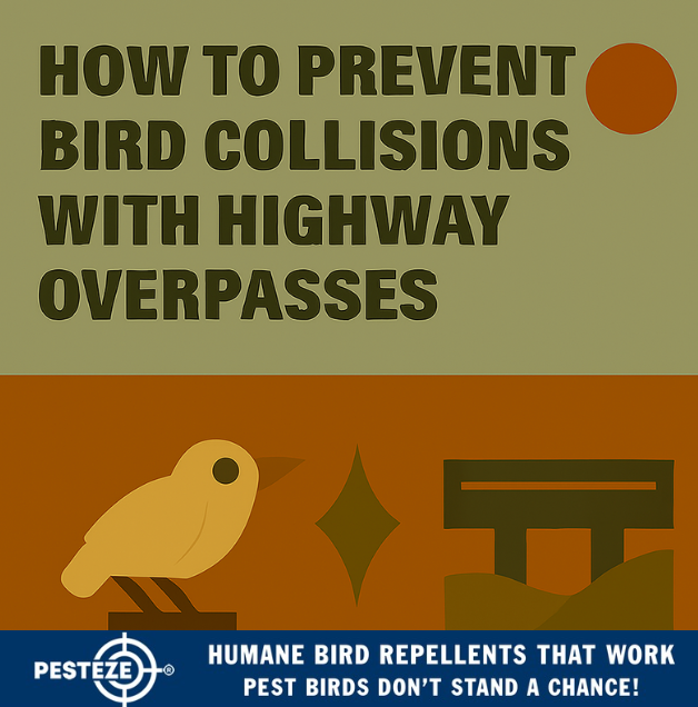 HOW TO PREVENT BIRD COLLISIONS WITH HIGHWAY OVERPASSES
