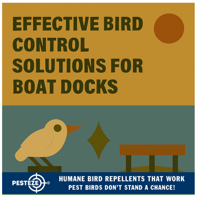 EFFECTIVE BIRD CONTROL SOLUTIONS FOR BOAT DOCKS