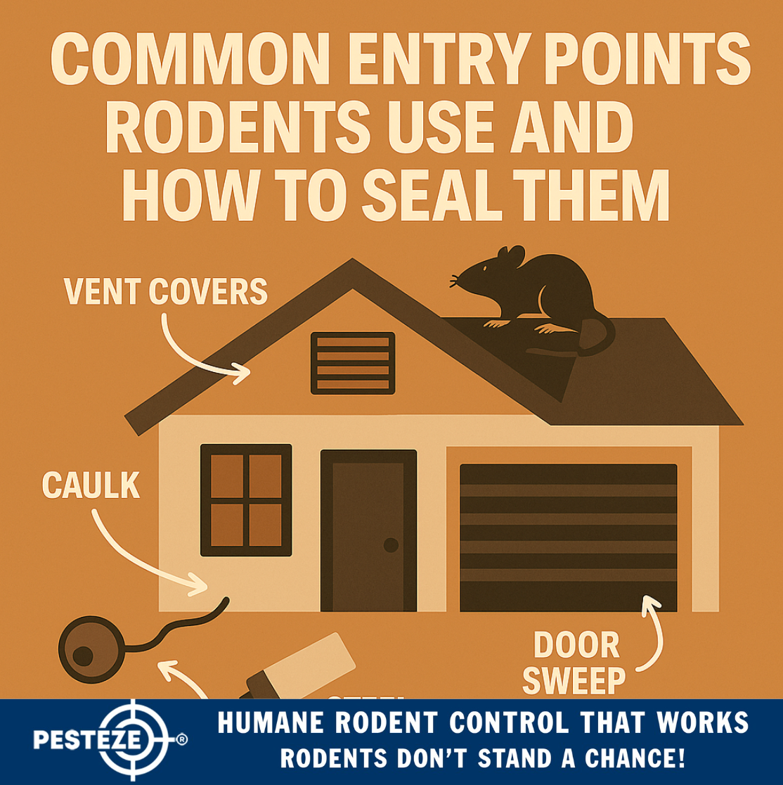 COMMON ENTRY POINTS RODENTS USE AND HOW TO SEAL THEM