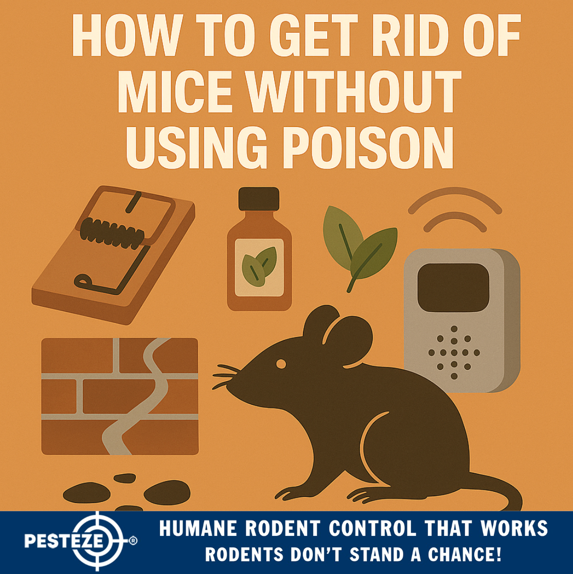 HOW TO GET RID OF MICE WITHOUT USING POISON