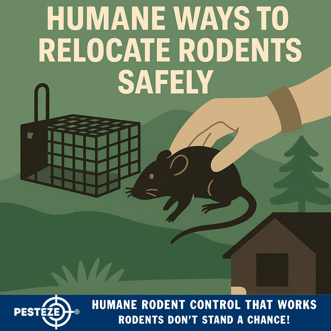 HUMANE WAYS TO RELOCATE RODENTS SAFELY