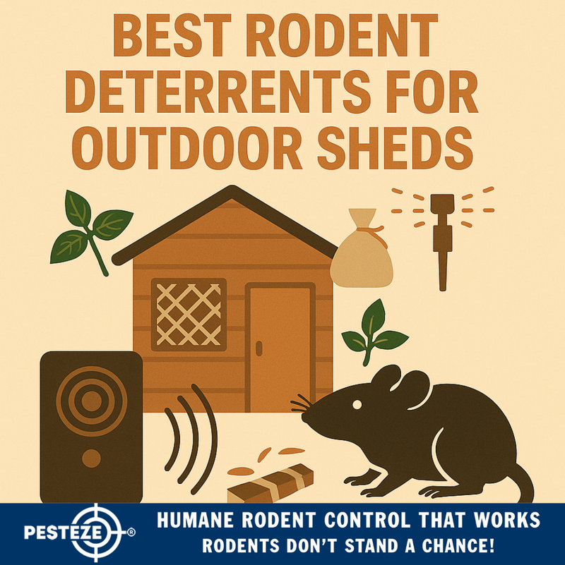 Best Rodent Deterrents for Outdoor Sheds | Shed Pest Control Tips – Pesteze