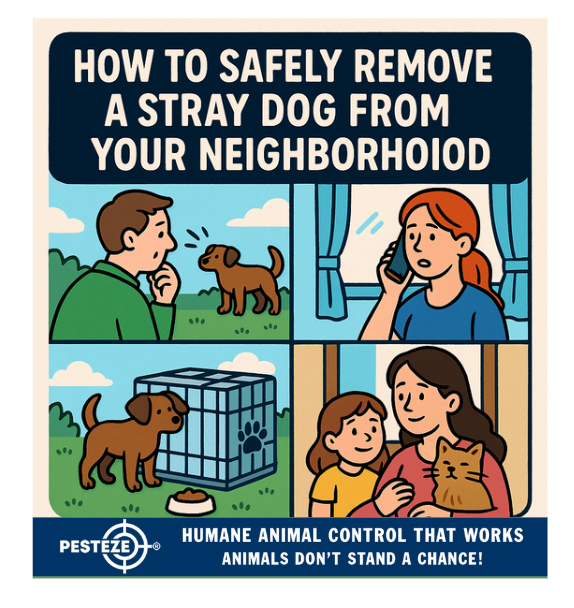 HOW TO SAFELY REMOVE A STRAY DOG FROM YOUR NEIGHBORHOOD