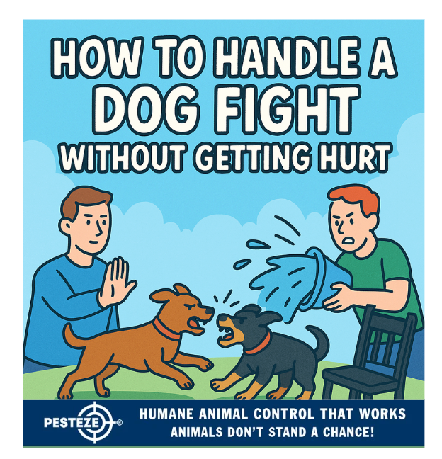 HOW TO HANDLE A DOG FIGHT WITHOUT GETTING HURT