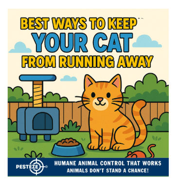 BEST WAYS TO KEEP YOUR CAT FROM RUNNING AWAY