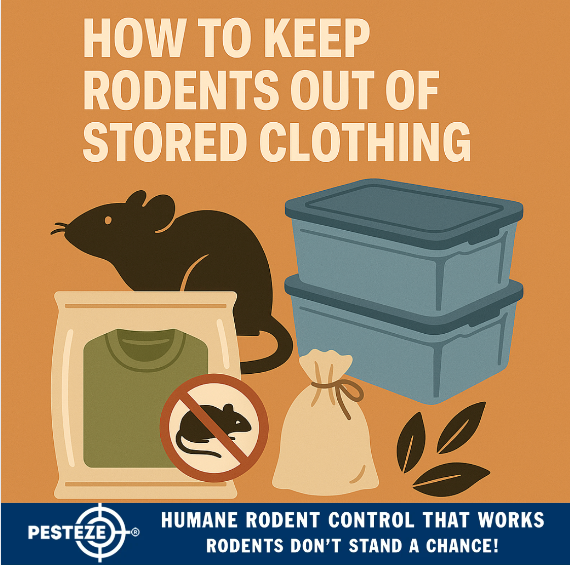 HOW TO KEEP RODENTS OUT OF STORED CLOTHING