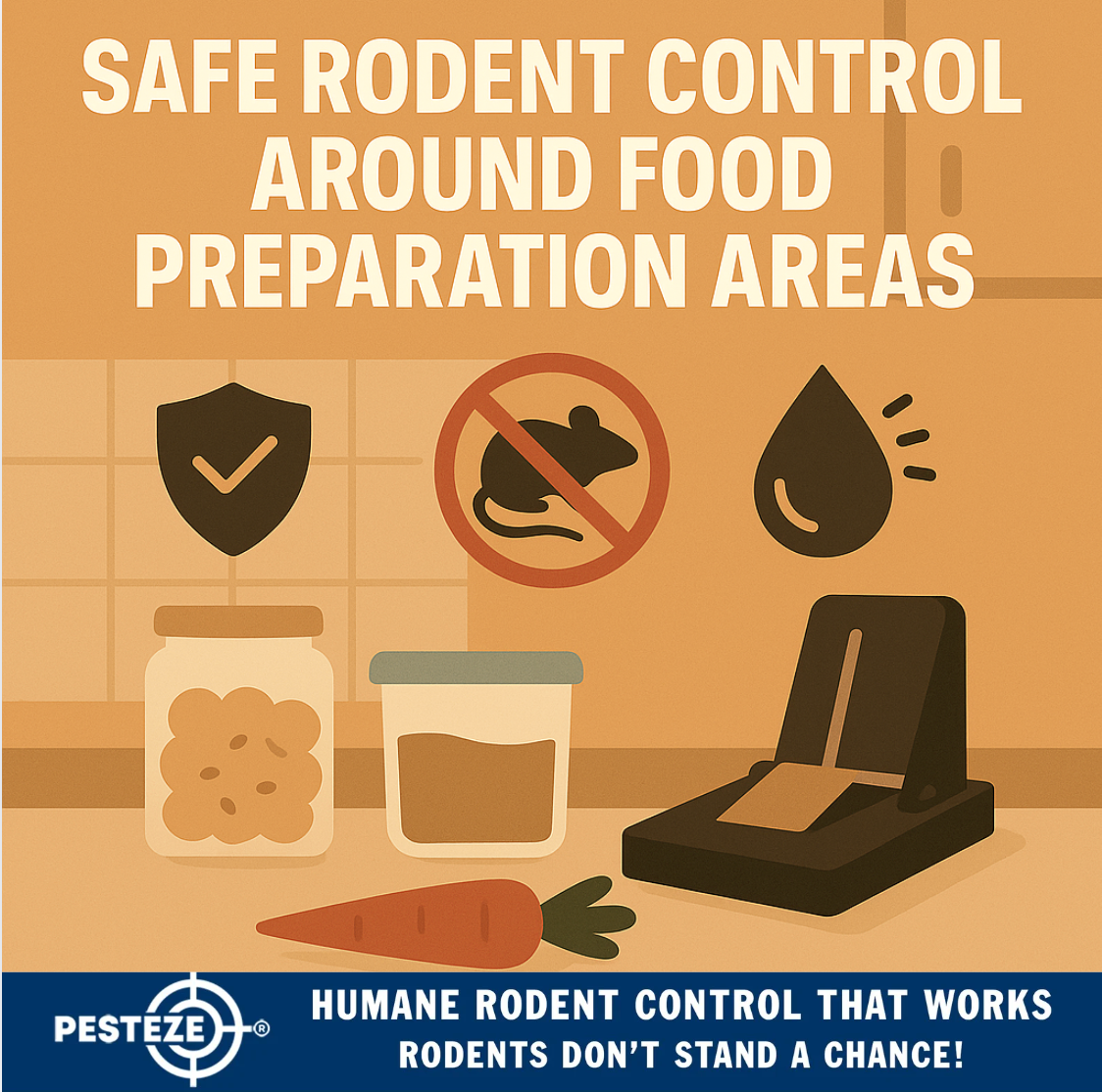SAFE RODENT CONTROL AROUND FOOD PREPARATION AREAS