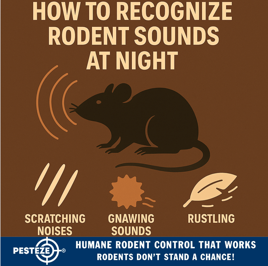 HOW TO RECOGNIZE RODENT SOUNDS AT NIGHT