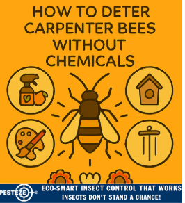HOW TO DETER CARPENTER BEES WITHOUT CHEMICALS