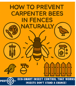 HOW TO PREVENT CARPENTER BEES IN FENCES NATURALLY