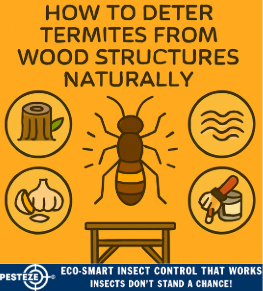 HOW TO DETER TERMITES FROM WOOD STRUCTURES NATURALLY