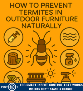 HOW TO PREVENT TERMITES IN OUTDOOR FURNITURE NATURALLY
