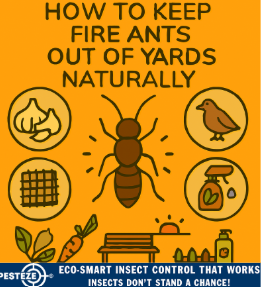 HOW TO KEEP FIRE ANTS OUT OF YARDS NATURALLY