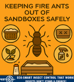 DETERING FIRE ANTS FROM SANDBOXES SAFELY