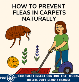 HOW TO PREVENT FLEAS IN CARPETS NATURALLY