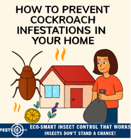 HOW TO PREVENT COCKROACH INFESTATIONS IN YOUR HOME