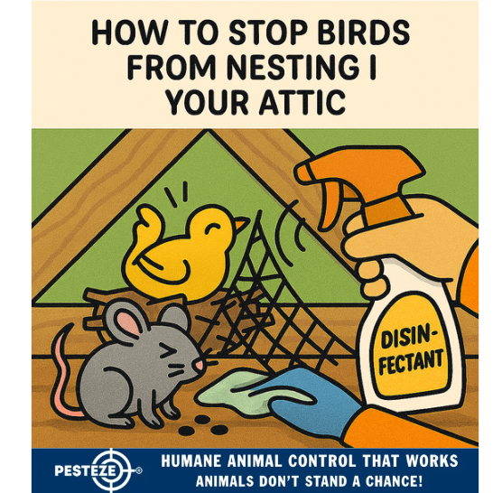 HOW TO STOP BIRDS FROM NESTING IN YOUR ATTIC