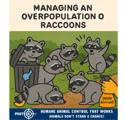 MANAGING AN OVERPOPULATION OF RACCOONS