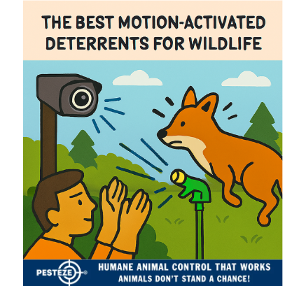THE BEST MOTION-ACTIVATED DETERRENTS FOR WILDLIFE