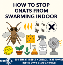 HOW TO STOP GNATS FROM SWARMING INDOOR