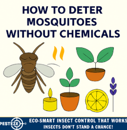 HOW TO DETER MOSQUITOES WITHOUT CHEMICALS